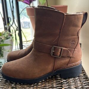 Timberland Graceyn Waterproof Chukka Rust Full Grain Women’s size‎ 7.5